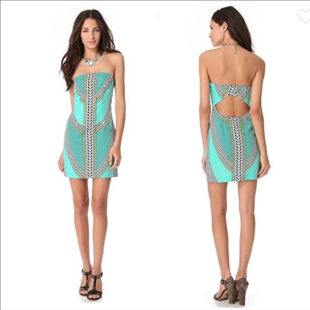 Mara Hoffman | strapless mini dress